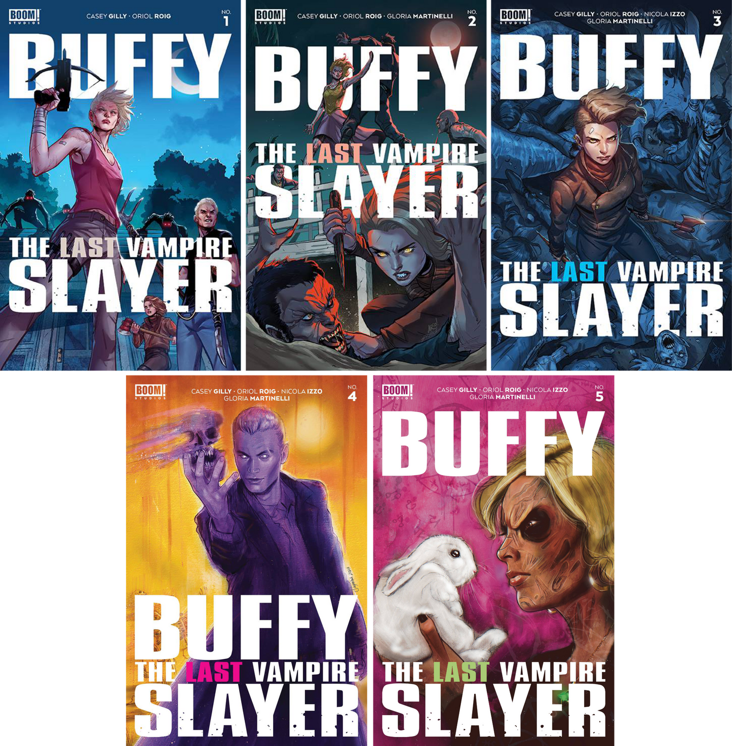Buffy Last Vampire Slayer (2023) #1 - #5 (Of 5) CF COLL Mix Cvrs
