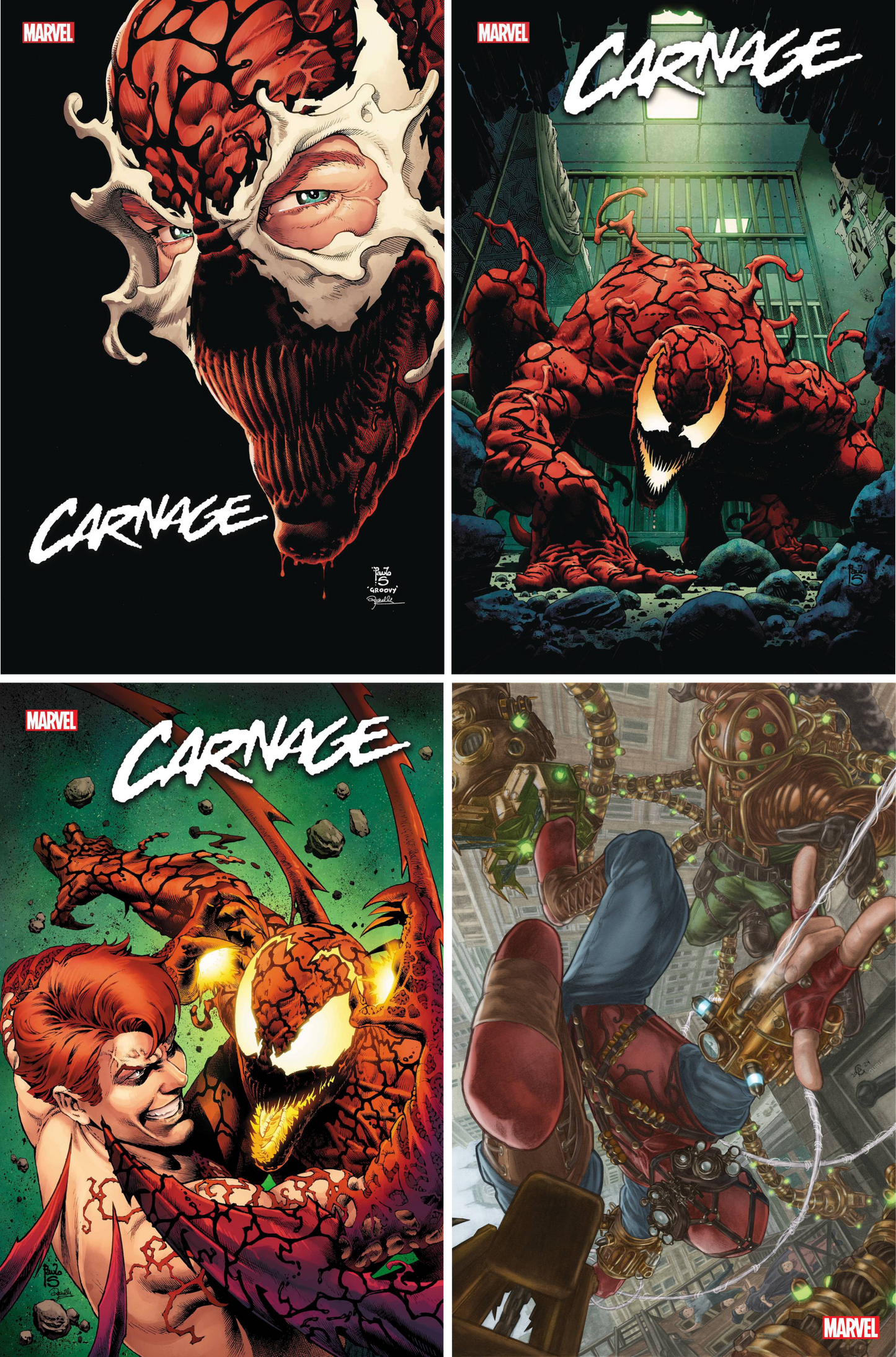 Carnage (2023) #1 - #4 CF COLL Mix Cvrs