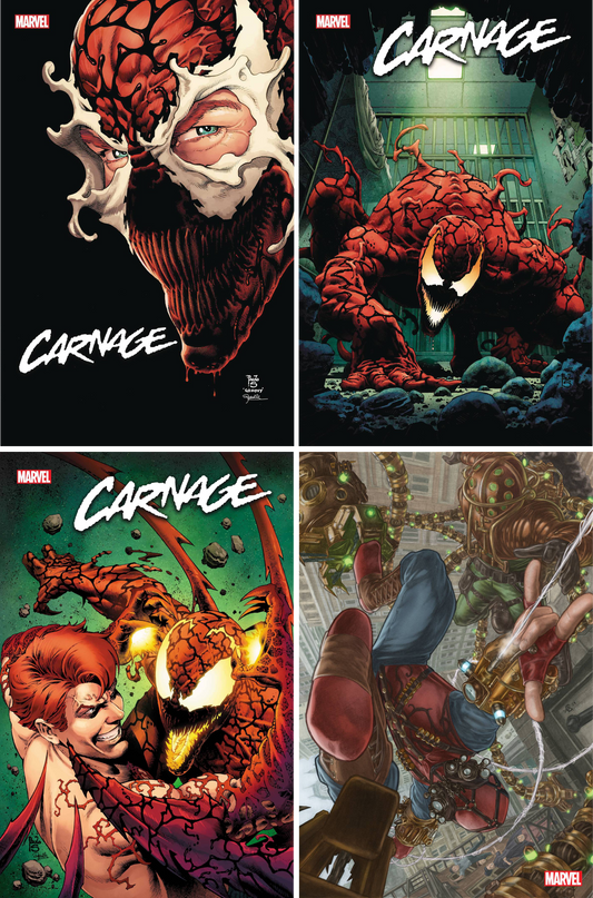Carnage (2023) #1 - #4 CF COLL Mix Cvrs