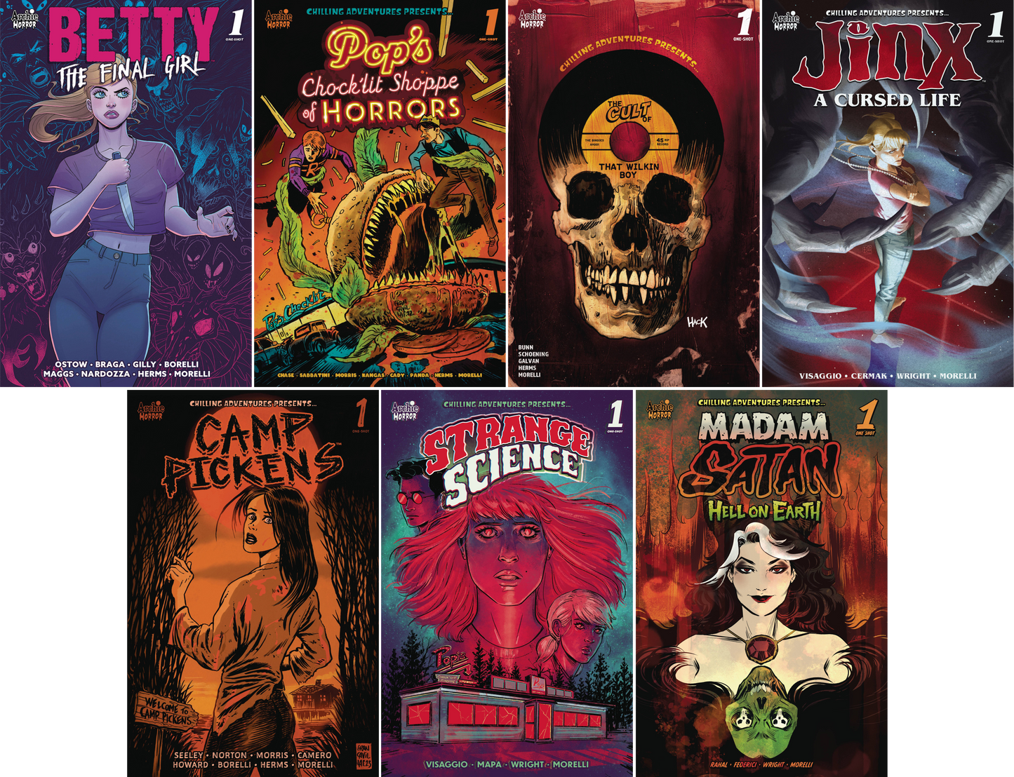 Archie Horror Chilling Adventures Presents Terrifying Tales 1-Shots CF COLL Cvr B