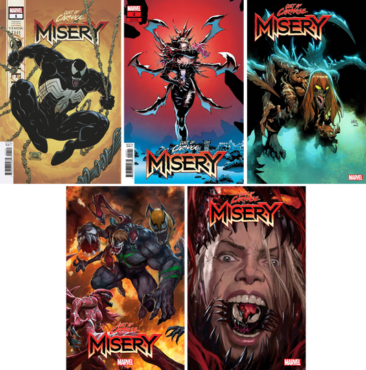 Cult Of Carnage Misery #1 - #5 (Of 5) CF COLL Mix Cvrs