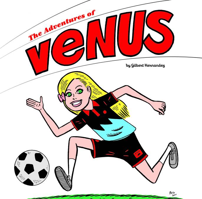 Adventures Of Venus Hc by Gilbert Hernandez
