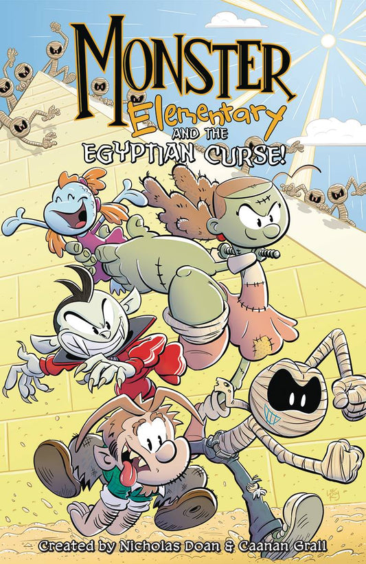 Monster Elementary Tp Vol 02 Egyptian Curse