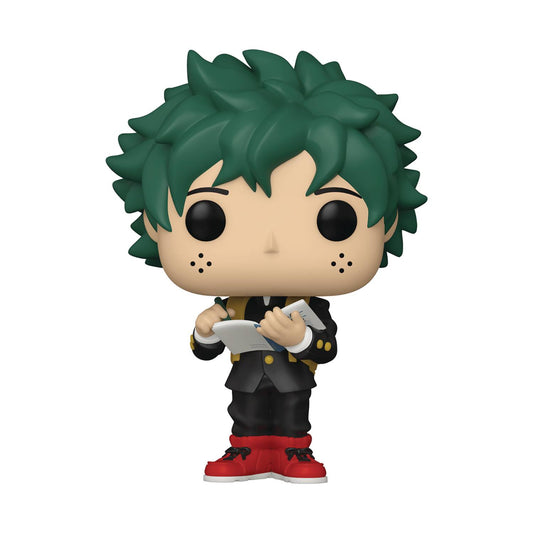 Pop Anime My Hero Academia Izuu Midoriya W/Book Vinyl Fig (783)
