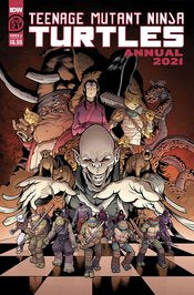 Teenage Mutant Ninja Turtles 2021 Annual Cvr A Casey Maloney