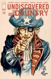 Undiscovered Country #13 Cvr B Sienkiewicz (Mr)