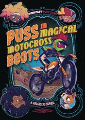 Far Out Fairy Tales Gn Puss In Magical Motocross Boots