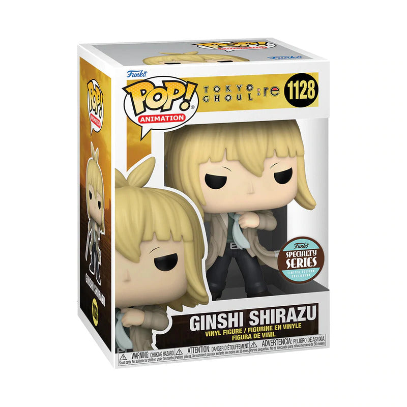 Pop Anime Specialty Series Tokyo Ghoul Re Ginshi Shirazu Vinyl Fig (1128)