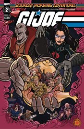 Gi Joe Saturday Morning Adventures #2 (Of 4) Cvr B Lattie
