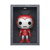 Pop Hall Of Armor Iron Man Model 8 Silver Centurion Px Excl Dlx Vinyl Fig (1038)