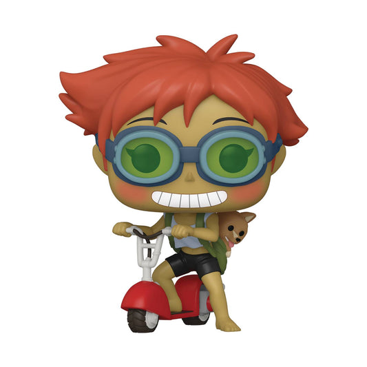 Pop Anime Cowboy Bebop Ed On Scooter W/ Ein Vinyl Fig (1215)