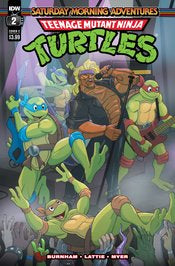 Tmnt Saturday Morning Adventures (2022) #2 Cvr C Martin