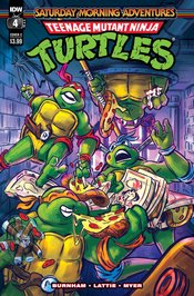 Tmnt Saturday Morning Adventures (2022) #4 Cvr C Brenda Chi