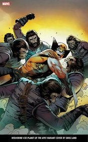 Wolverine (2020) #30 Land Planet Of Apes Var
