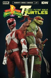 Mighty Morphin Power Rangers Teenage Mutant Ninja Turtles Ii #1 (Of 5) 2nd Ptg Grassetti