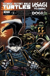 Teenage Mutant Ninja Turtles / Usagi Yojimbo Wherewhen #3 Cvr B Eastman