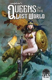 Sanjulian's Queen Lost World #1 Cvr B Sanjulian