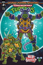 Tmnt Saturday Morning Adventures (2023) #2 Cvr A Lattie