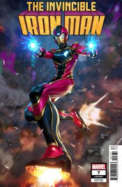Invincible Iron Man (2022) #7 Derrick Chew Ironheart Var