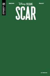 Disney Villains: Scar #1 Cvr W Jungle Green Blank Authentix