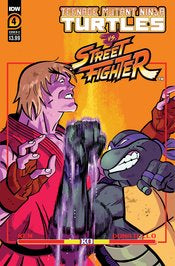 Teenage Mutant Ninja Turtles Vs Street Fighter #4 (Of 5) Cvr C Reilly