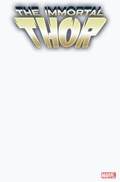 Immortal Thor #1 Blank Cover Var