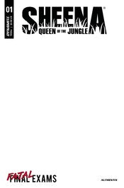 Sheena Queen Of Jungle: Fatal Exams #1 Cvr E Blank Authentix