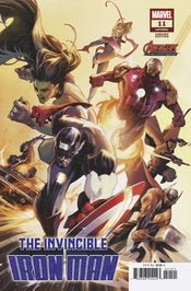 Invincible Iron Man (2022) #11 Alex Lozano Avengers 60th Var