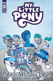 My Little Pony: Black White & Blue #1 Cvr A Garbowska