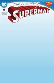 Superman (2023) #6 Cvr E Blank Csv