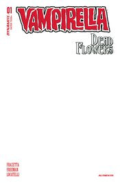 Vampirella: Dead Flowers #1 (Of 4) Cvr F Blank Authentix