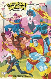 Marvel Super Heroes Secret Wars Battleworld #1 Galloway Saturday Morning Var