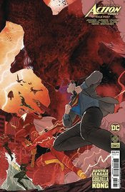 Action Comics #1057 Cvr F JL Vs Godzilla Vs Kong Csv