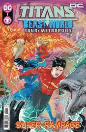 Titans: Beast World Tour - Metropolis #1 Osh Cvr A Mikel Janin