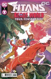 Titans: Beast World Tour - Central City #1 Os Cvr A Mikel Janin