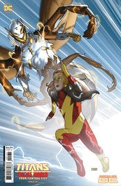 Titans: Beast World Tour - Central City #1 Os Cvr C Clarke Csv