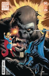Justice League Vs Godzilla Vs Kong #4 (Of 6) Cvr B Kong Var