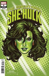 Sensational She-Hulk (2023) #6 Mark Brooks Headshot Var