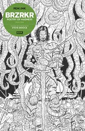 Brzrkr: Poetry Of Madness - Pen & Ink Cvr A Skroce