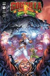 Godzilla Vs Mighty Morphin Power Rangers Ii #1 Cvr A Williams Ii