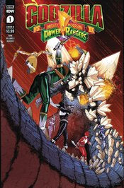 Godzilla Vs Mighty Morphin Power Rangers Ii #1 Cvr B Sanchez