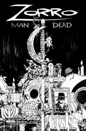 Zorro: Man Of The Dead #4 (Of 4) Cvr B Murphy B&W (Mr)