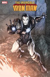 Invincible Iron Man (2022) #18 Pete Woods Black Costume Var