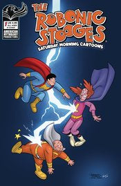Robonic Stooges: Saturday Morning Cartoons #1 Cvr B Fridolfs