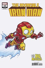 Invincible Iron Man (2022) #19 Skottie Young Big Marvel Var
