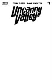 Uncanny Valley #1 (Of 6) Cvr G Blank Sketch Var