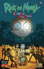 Rick And Morty Youth In Rickvolt #1 Cvr B Burrini (Mr)