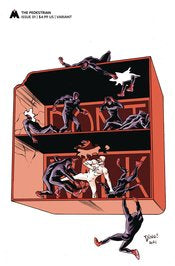 Pedestrian #1 Cvr B Haspiel