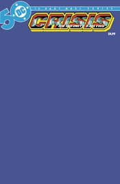 Crisis On Infinite Earths #5 (Of 12) Facsimile Edition Cvr C Blank Var