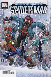 Miles Morales Spider-Man (2022) #27 Todd Nauck Winter Holiday Var